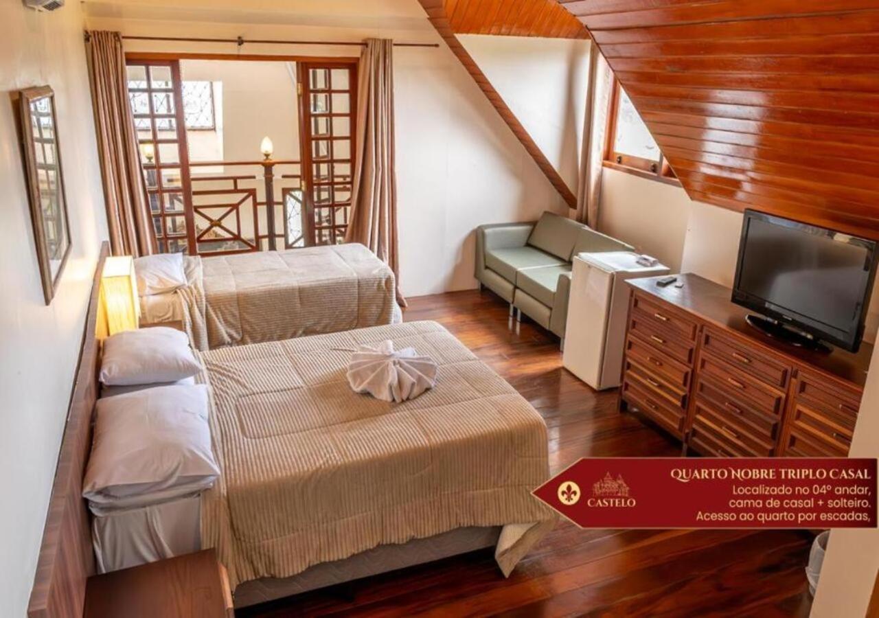Hotel Castelo Nacional Inn Campos do Jordão Exteriör bild